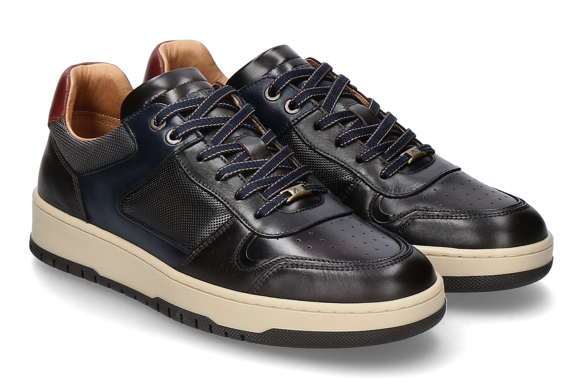 Ambitious men's sneakers WOOD - tdm/navy