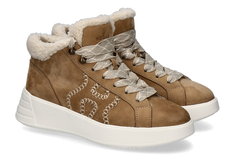 Hogan sneaker lined H562 MID CUT-CREMA