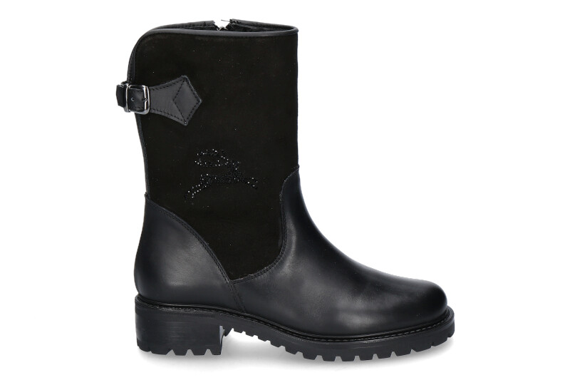 Diavolezza boots lined 441 RUNNER STRASS- schwarz