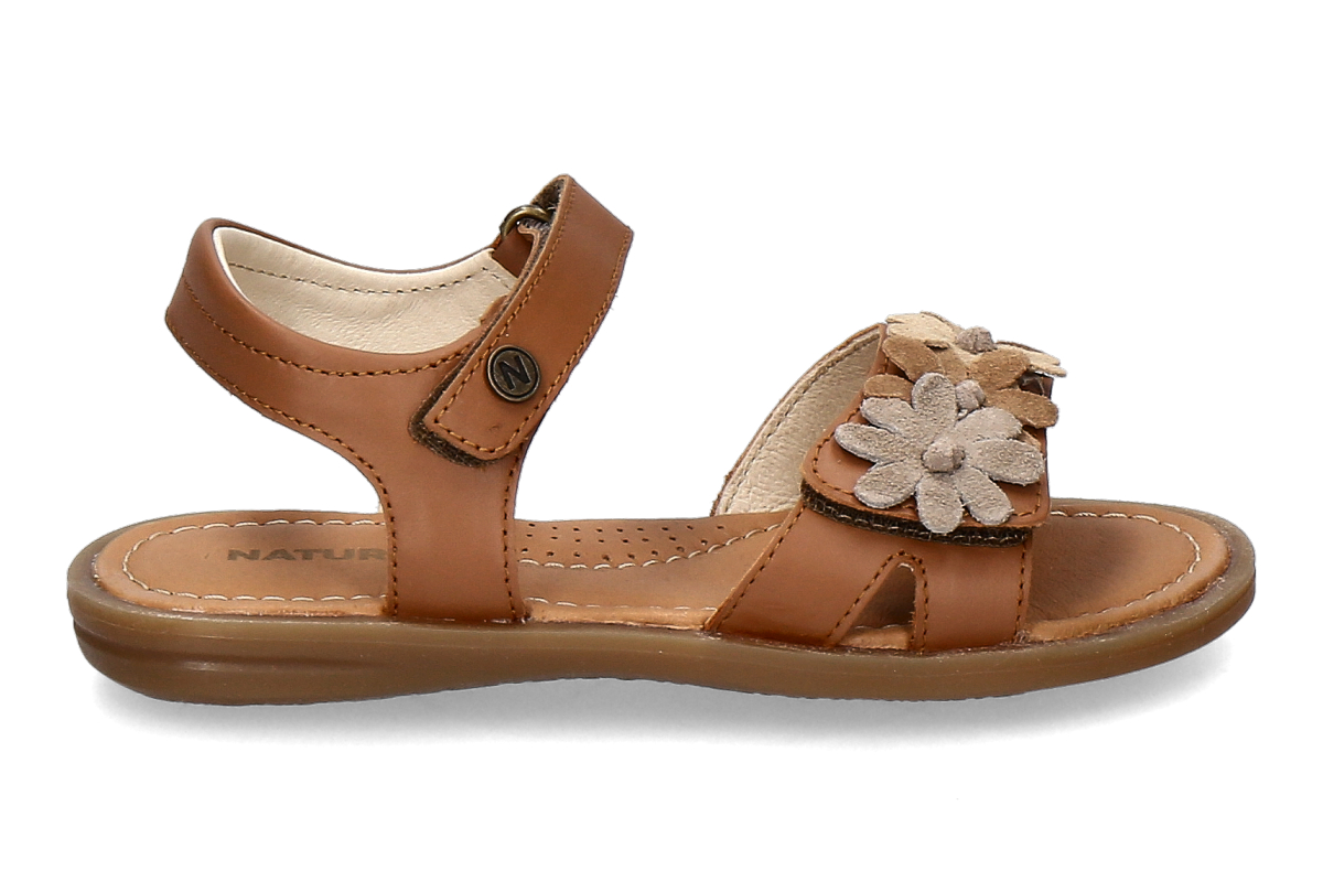 Naturino Girls- Sandal NINDY- cognac/ brown
