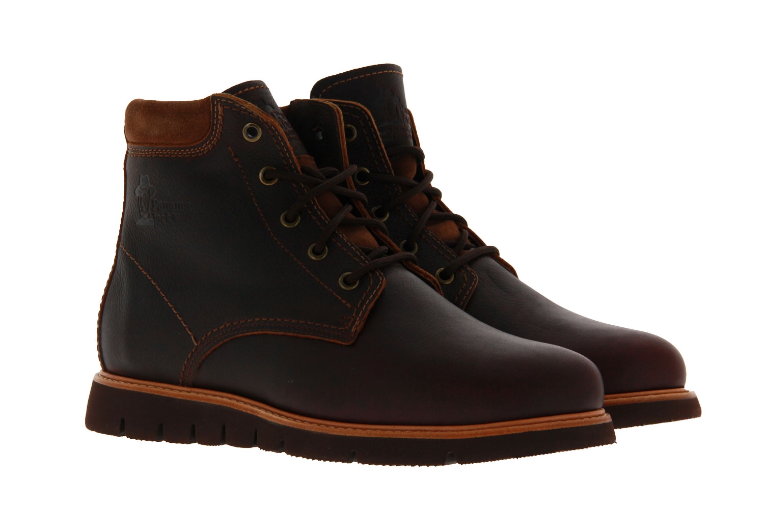 Panama Jack ankle boots lined TYSON IGLOO C3 NAPPA GRASS CASTANO CHESTNUT