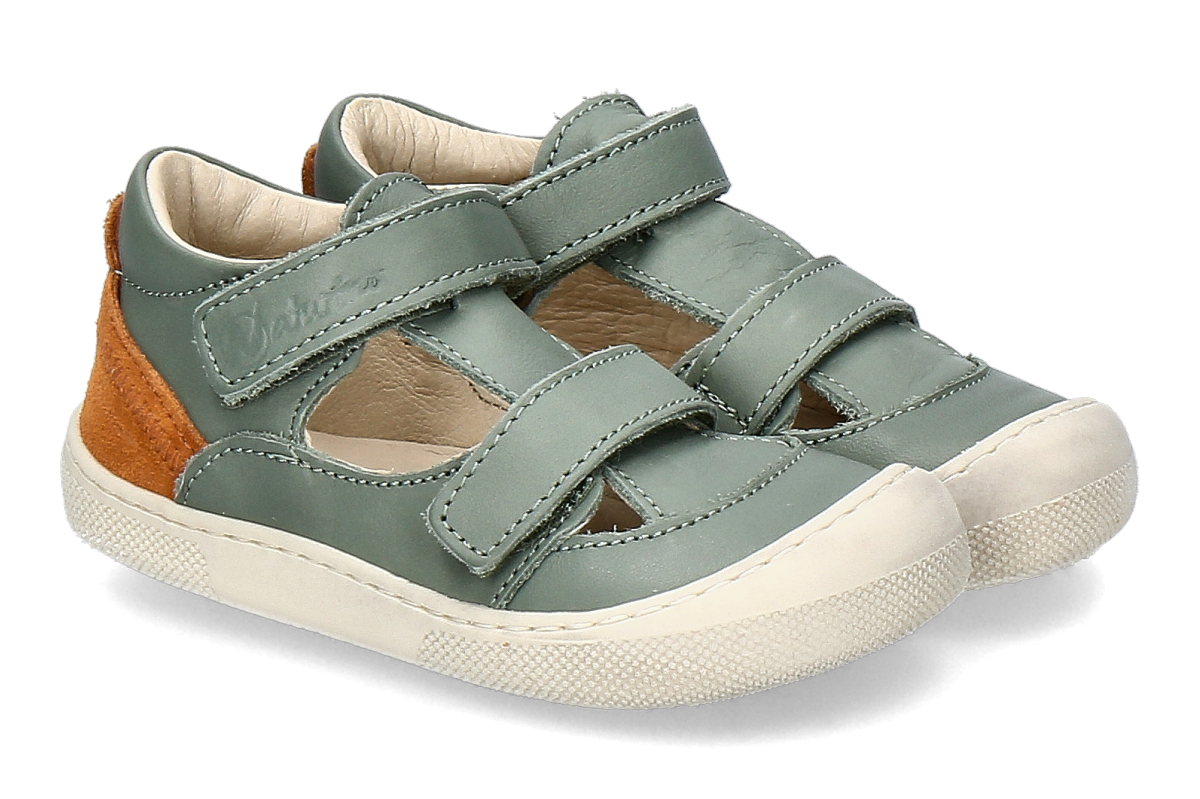 Naturino Boys- First Steps Sandals BAREFOOT IRTYS- sage-green