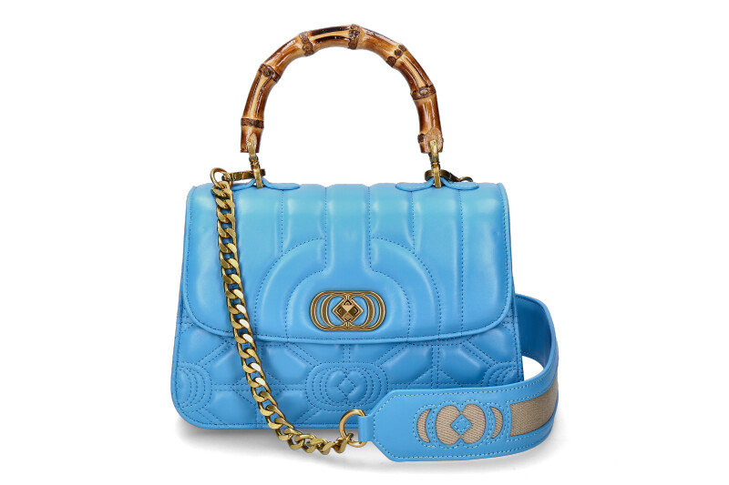 La Carrie handbag LEATHER SKY