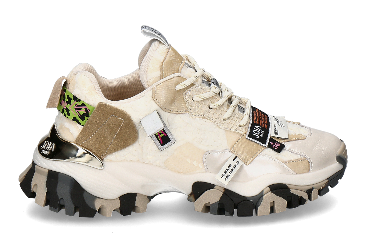 Joia Paris women's- sneaker LABEL- beige/ white