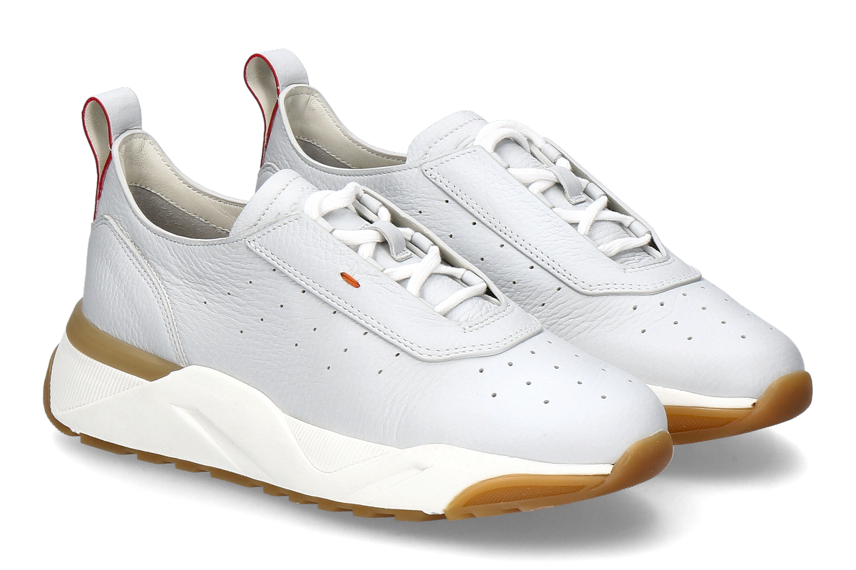 Santoni women's- sneaker SILVIE- white/ grey
