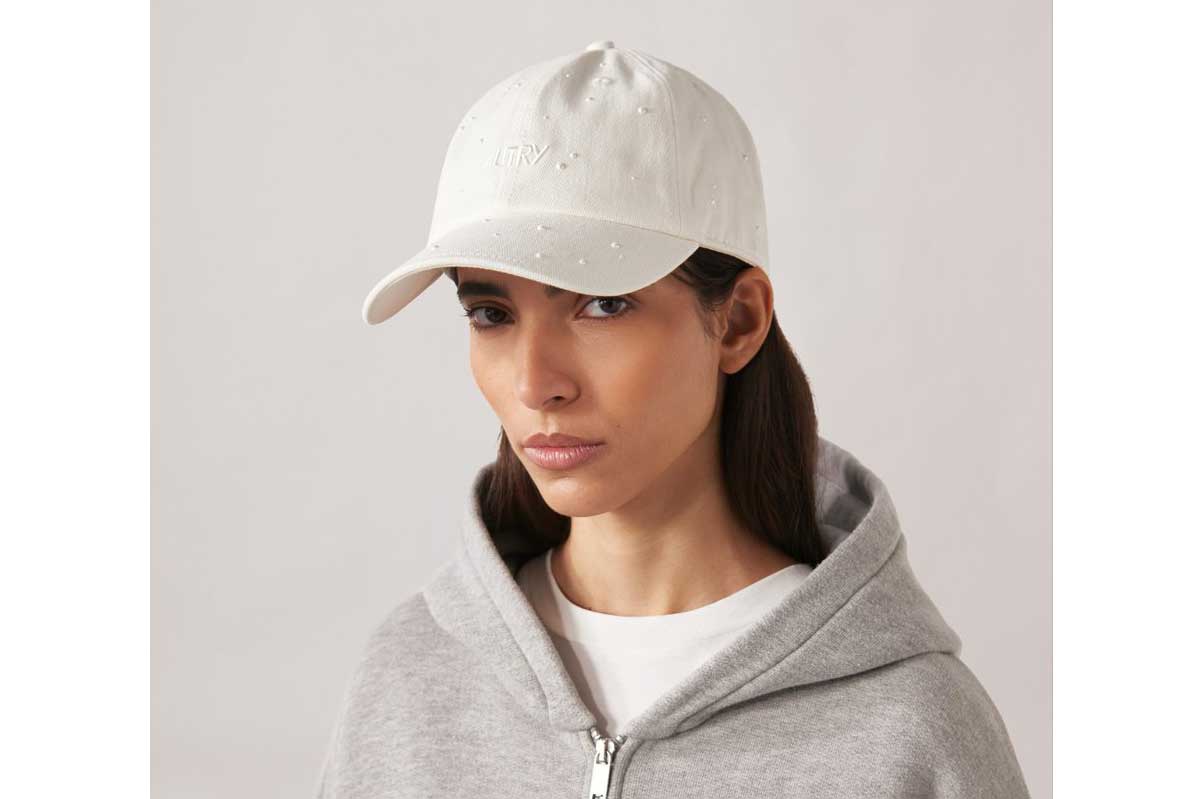 Autry women's- baseball cap PEARL- white