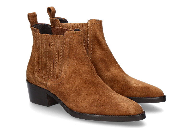 Pedro Miralles ankle boots VELOUR TABACO