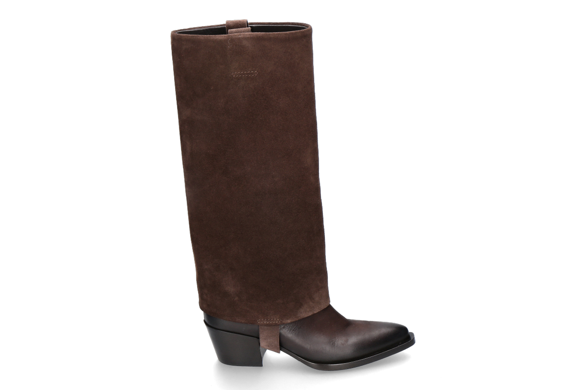 Strategia women's boots BOSTON FONDENTE- dark brown/ moro