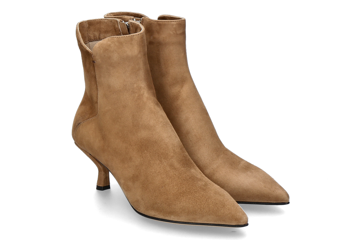 Pomme d'Or ankle boots HENRIETTE CAMOSCIO- toffee/ brown