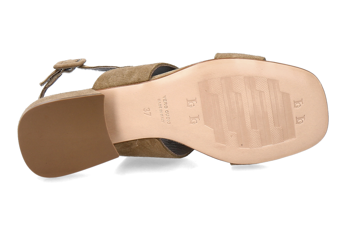 Luca Grossi Sandale CAMOSCIO FANGO- braun_242900411_4