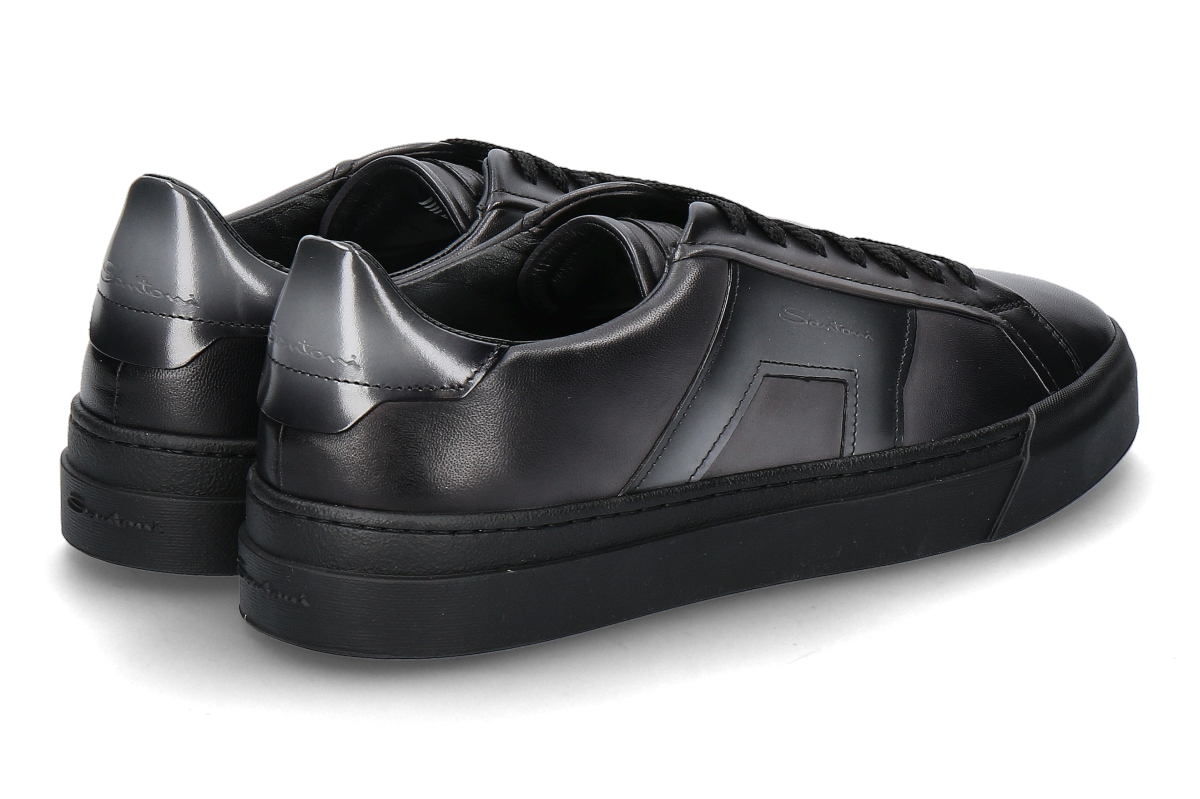 Santoni Herren Sneaker DOUBLE BUCKLE grey_132200102_2