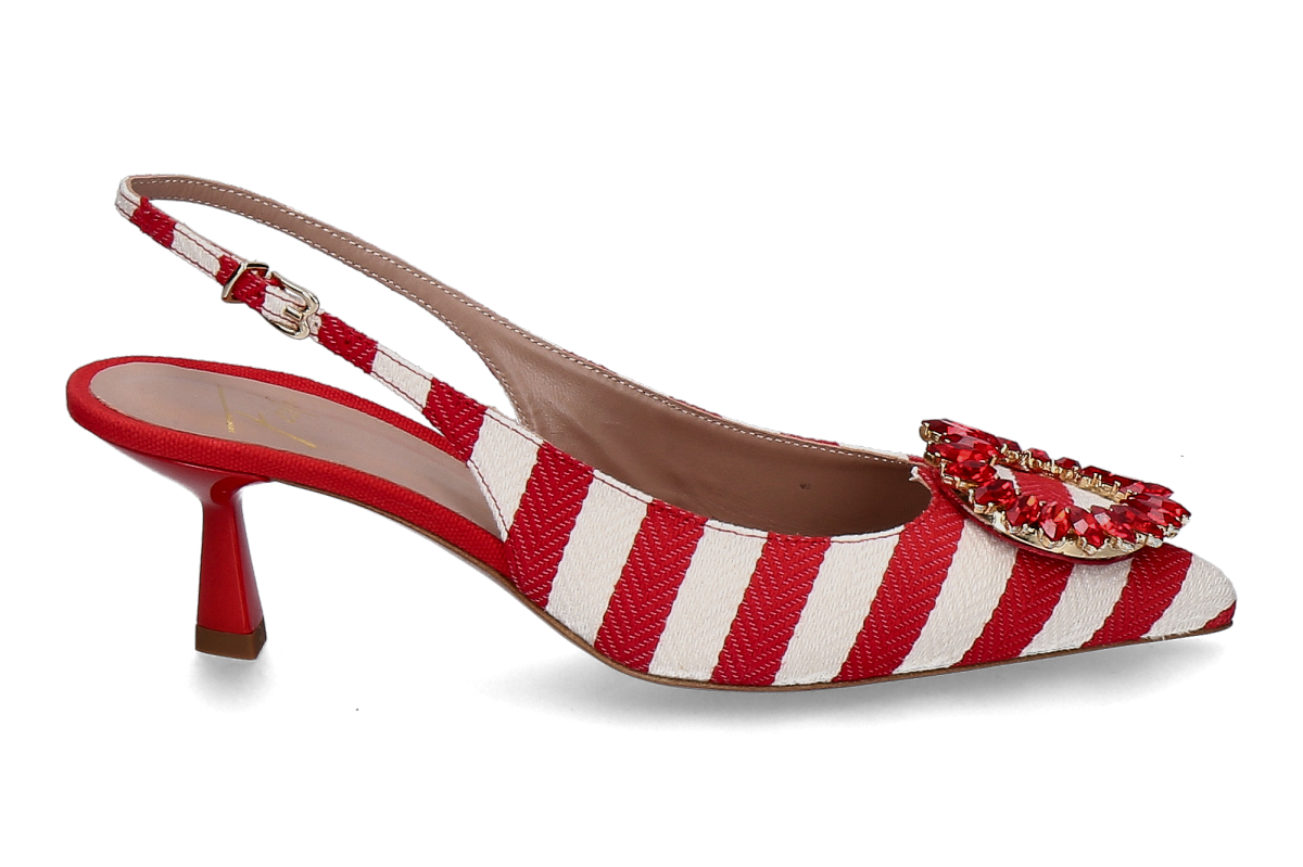 Roberto Festa slingback pumps DIANAS- red/ white