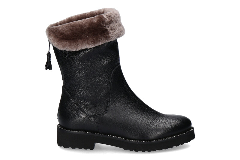 Luca Grossi boots lined BOTERO NERO TR