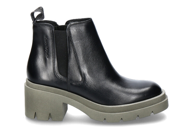 Marc O'Polo ankle boots BLACK KAKI