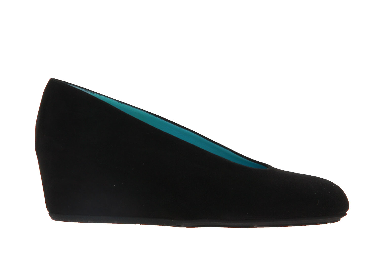 Thierry Rabotin wedge pumps DACIO CAMOSCIO NERO