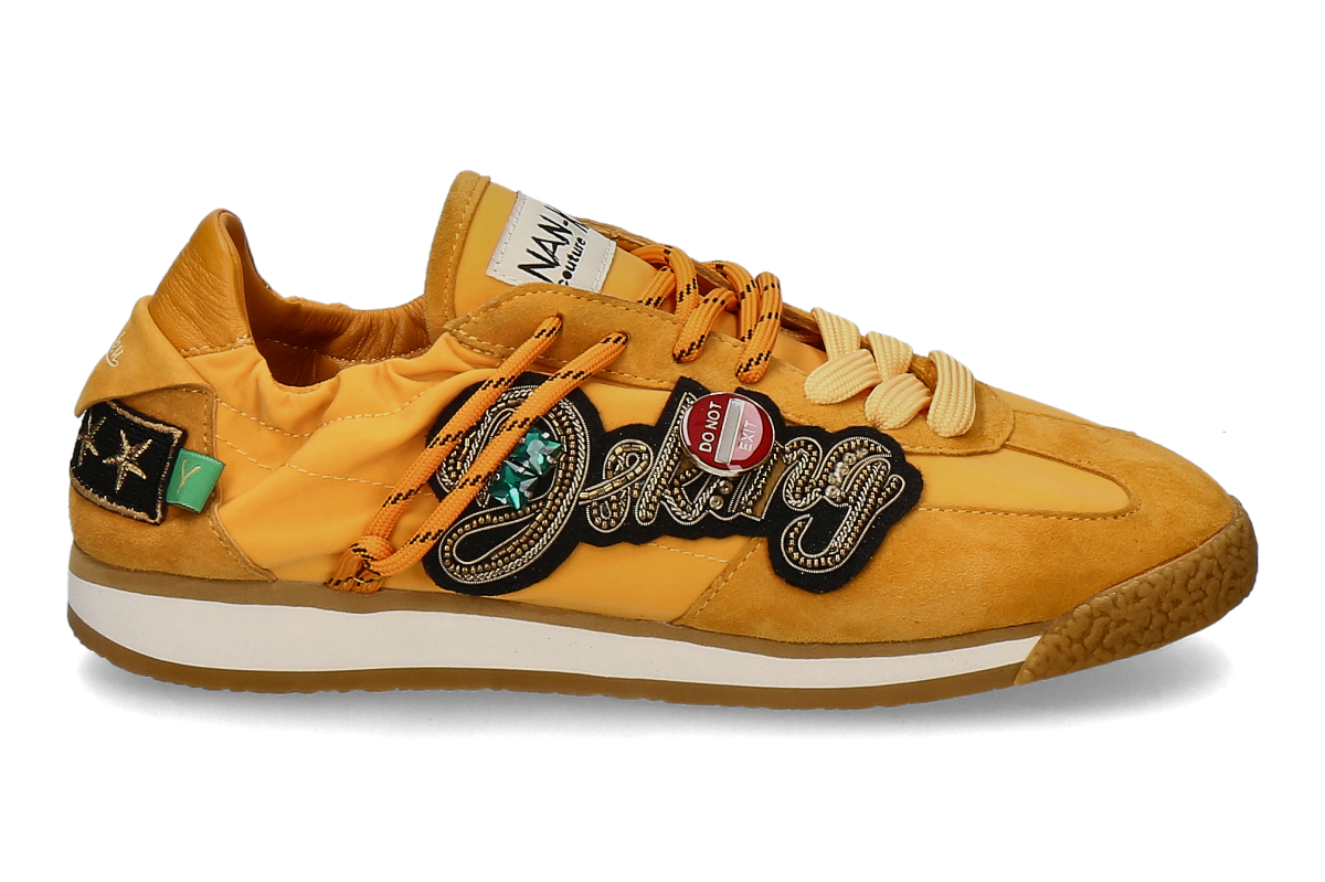 Nan-Ku Couture women's- sneaker EDX- yellow