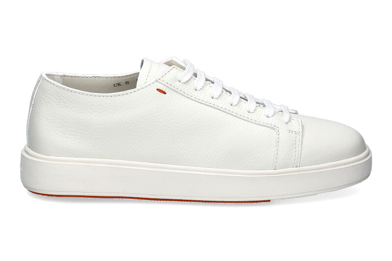 Santoni sneaker LEATHER WHITE