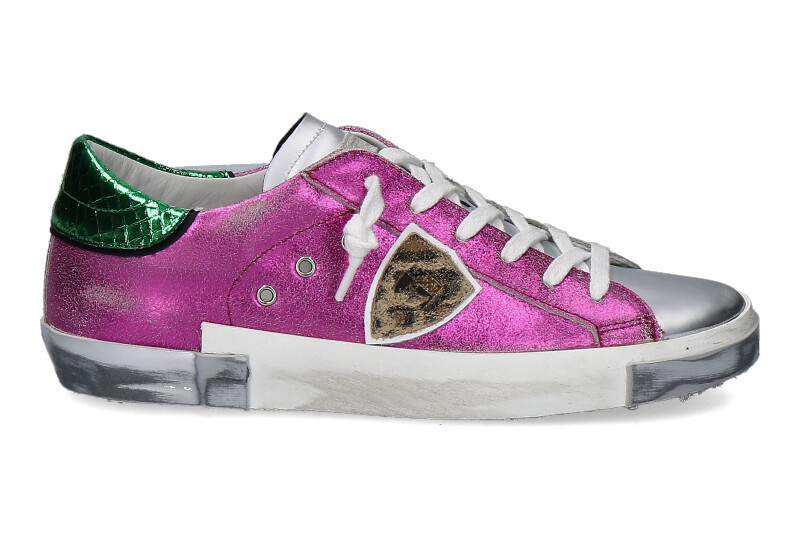 Philippe Model sneaker PARIS METAL FUCSIA