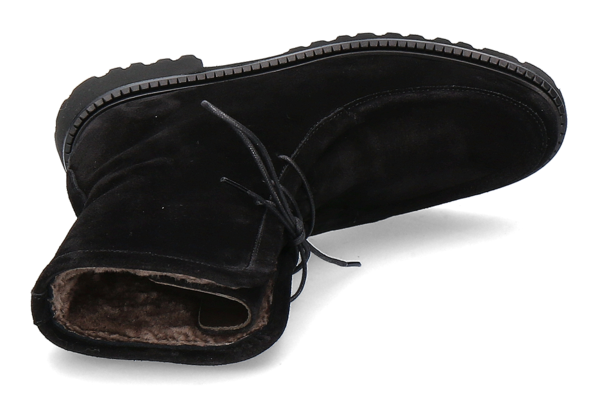 Brunate Bootie gefüttert HELLEN CAMOSCIO- nero_264000132_5