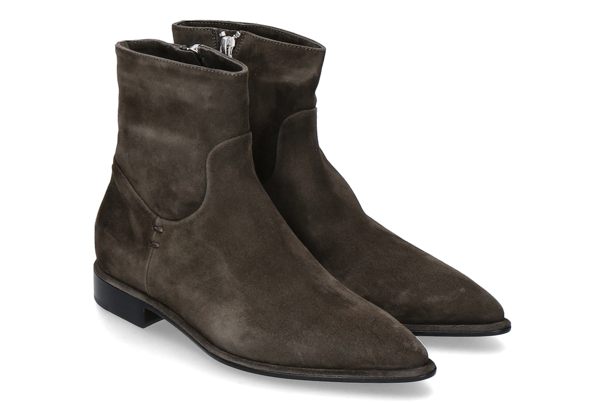 Pomme d'Or ankle boots MADALINA CAMOSCIO- dusty brown