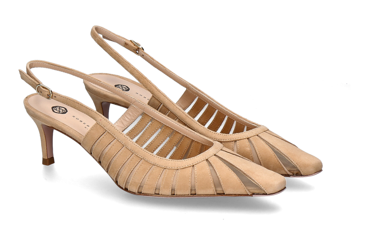 Roberto Festa Slingback Pumps FENICE- cookie/ light brown