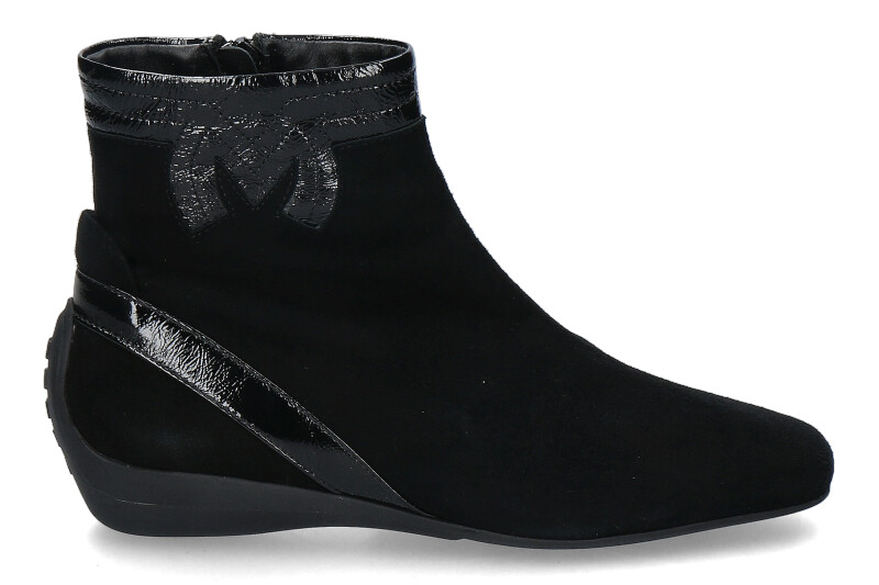Mania ankle boots CAMOSCIO NERO