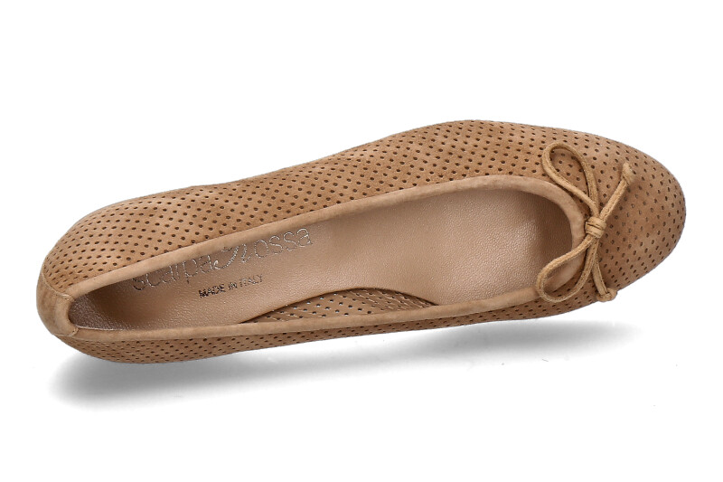 ScarpaRossa ballerina MOLLY CAMOSCIO TAFFY