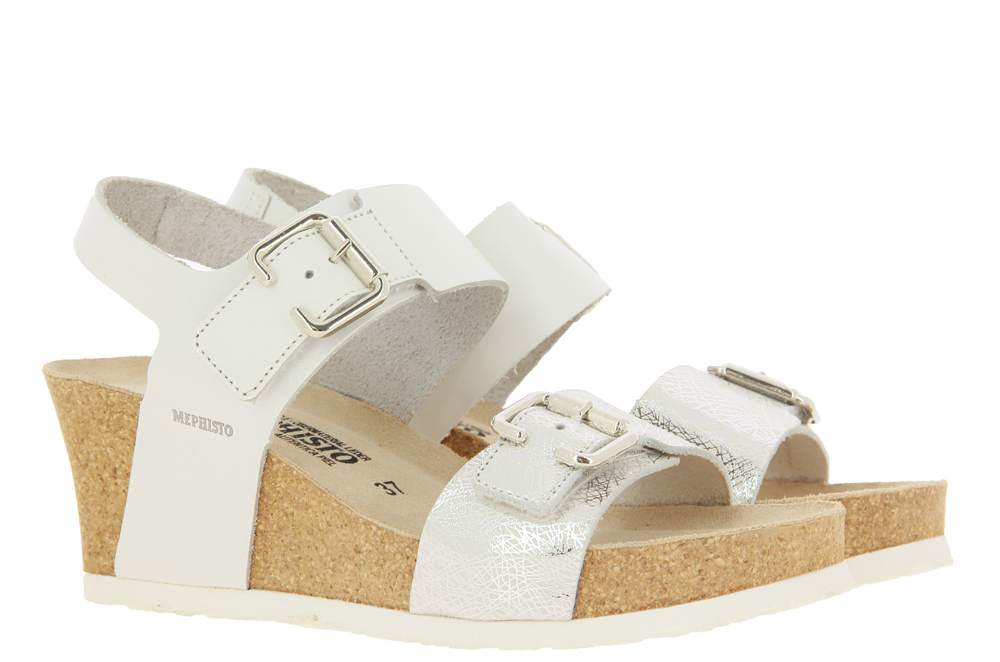 Mephisto wedge sandals LISSANDRA WHITE