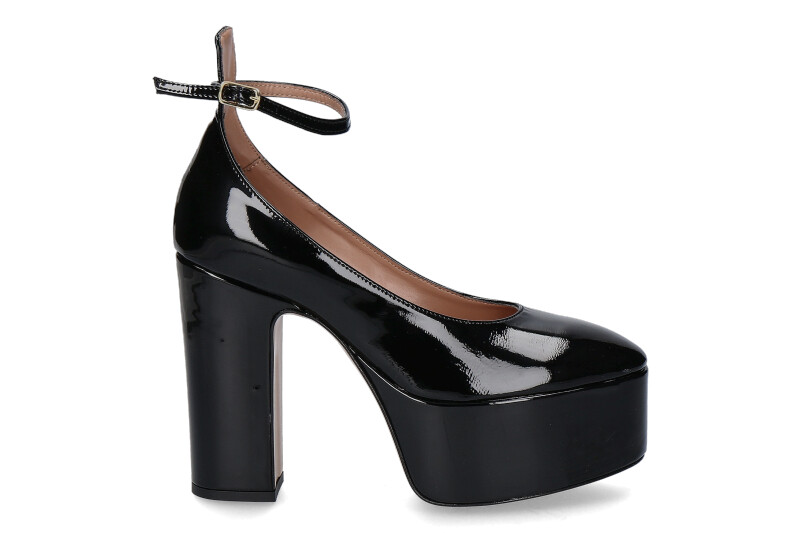 Bianca Di platform pumps VERNICE NERO