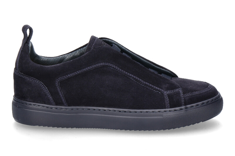 Doucal's slip on sneaker WASH- dunkelblau