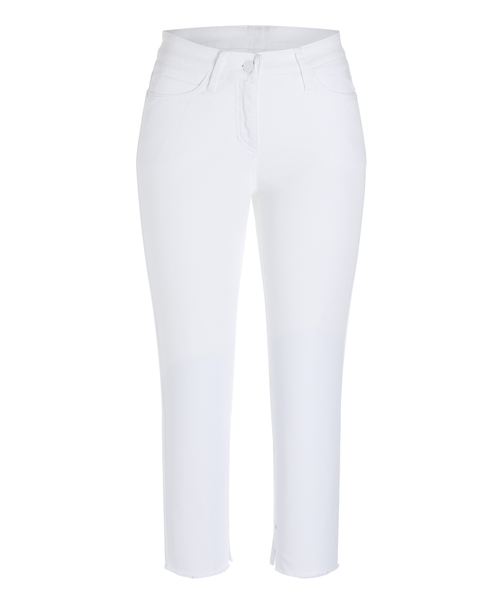 Cambio textile pants Parla Carpri PURE WHITE - Size: 42