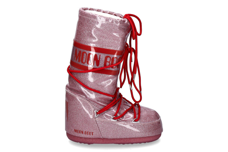 Moon Boot snow boot ICON GLITTER- pink