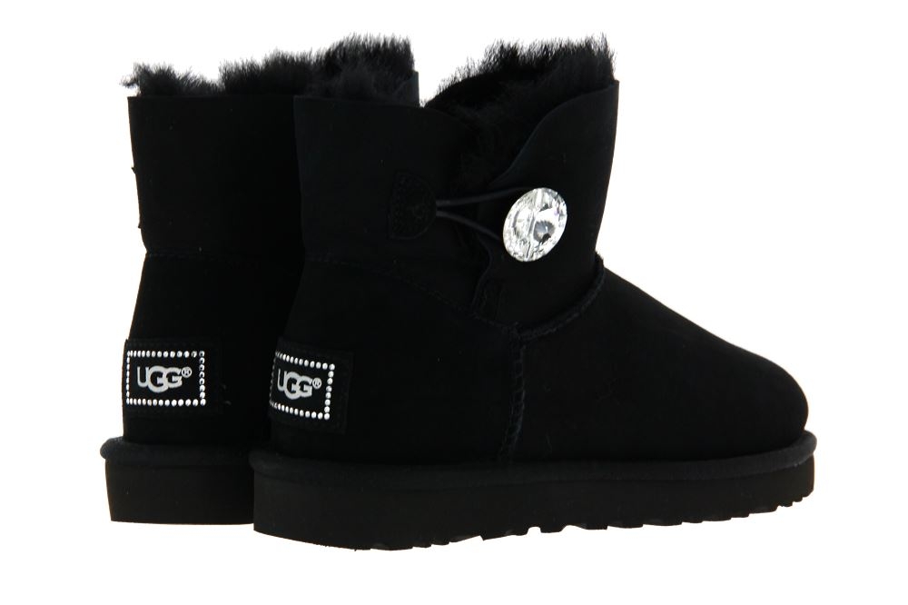 ugg-boots-mini-bailey-button-bling-black-1