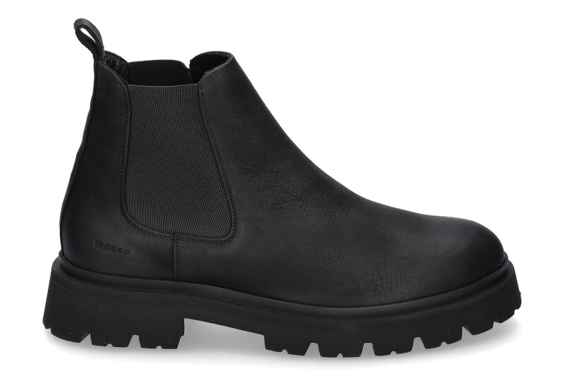 Copenhagen Chelsea Boot WAXED NABUC BLACK 