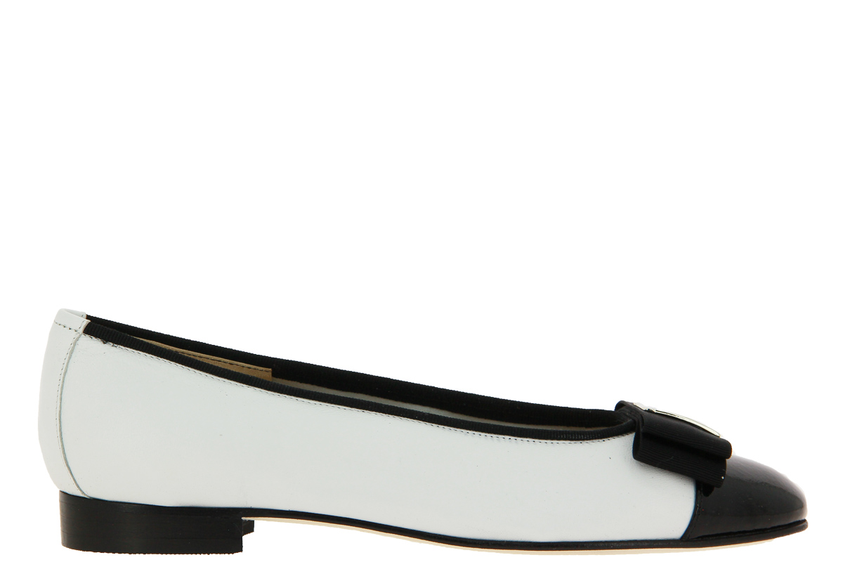 Lorbac Ballerina MEFY NAPPA BIANCO NERO