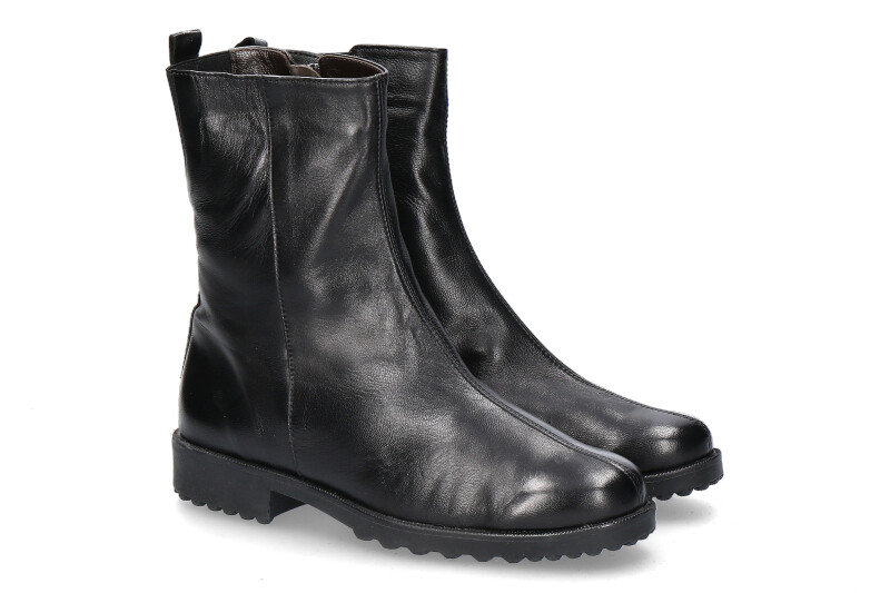 Brunate ankle boots lined DANY NAPPA NERO
