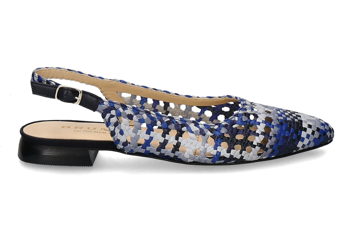 Brunate slingback ballerina WOVEN MULTI- blue/ multicolor