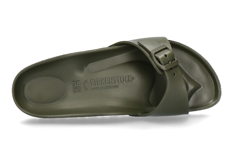 Birkenstock mule MADRID EVA NARROW WIDTH- khaki/dark green