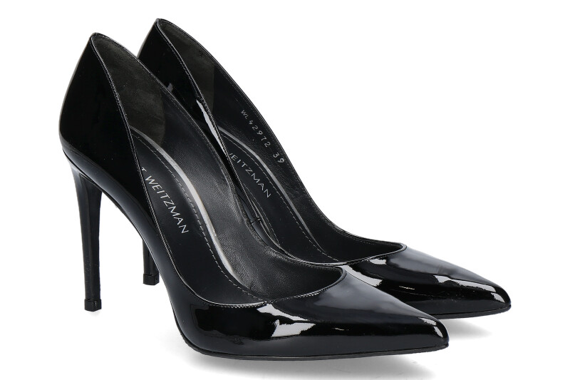 Stuart Weitzman pumps CURVIA BLACK PATENT