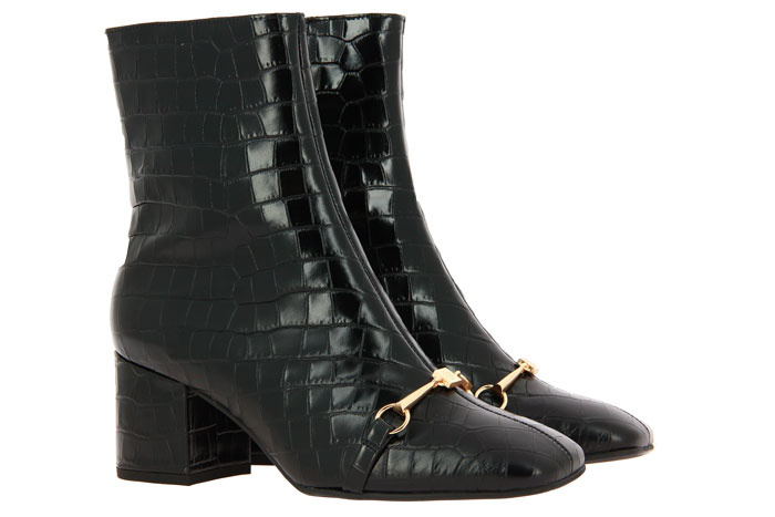 Högl ankle boots BLACK CROCO PRINT