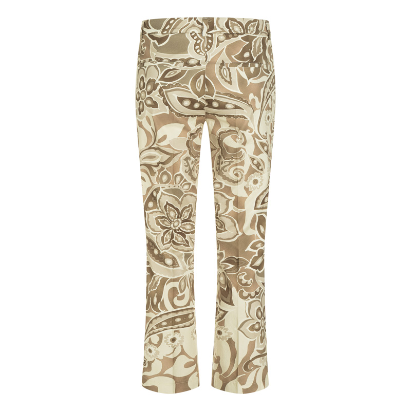 Cambio trousers STELLA EASY KICK SANDY PSYCHODELIC FLOWER PRINT