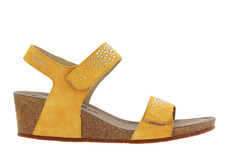 Mephisto sandals MARIA SPARK OCHRE YELLOW