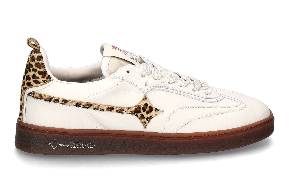 Garden of God women's sneaker EARTH LEA ANIMALIER- off-white/ animalier 