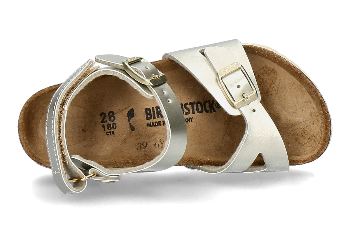 Birkenstock Mädchen- Sandale RIO AS- electric metallic gold_482600000_4