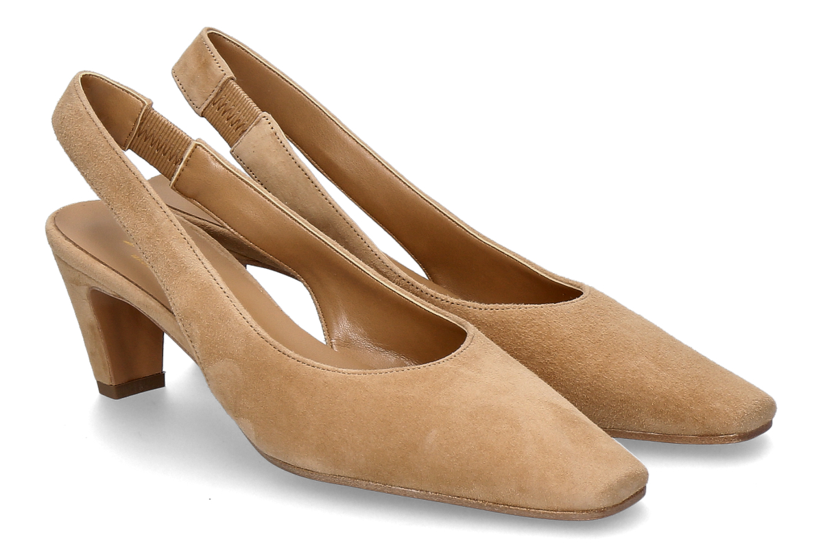 Bianca Di Slingpumps 471 CAMOSCIO- camel/ hellbraun