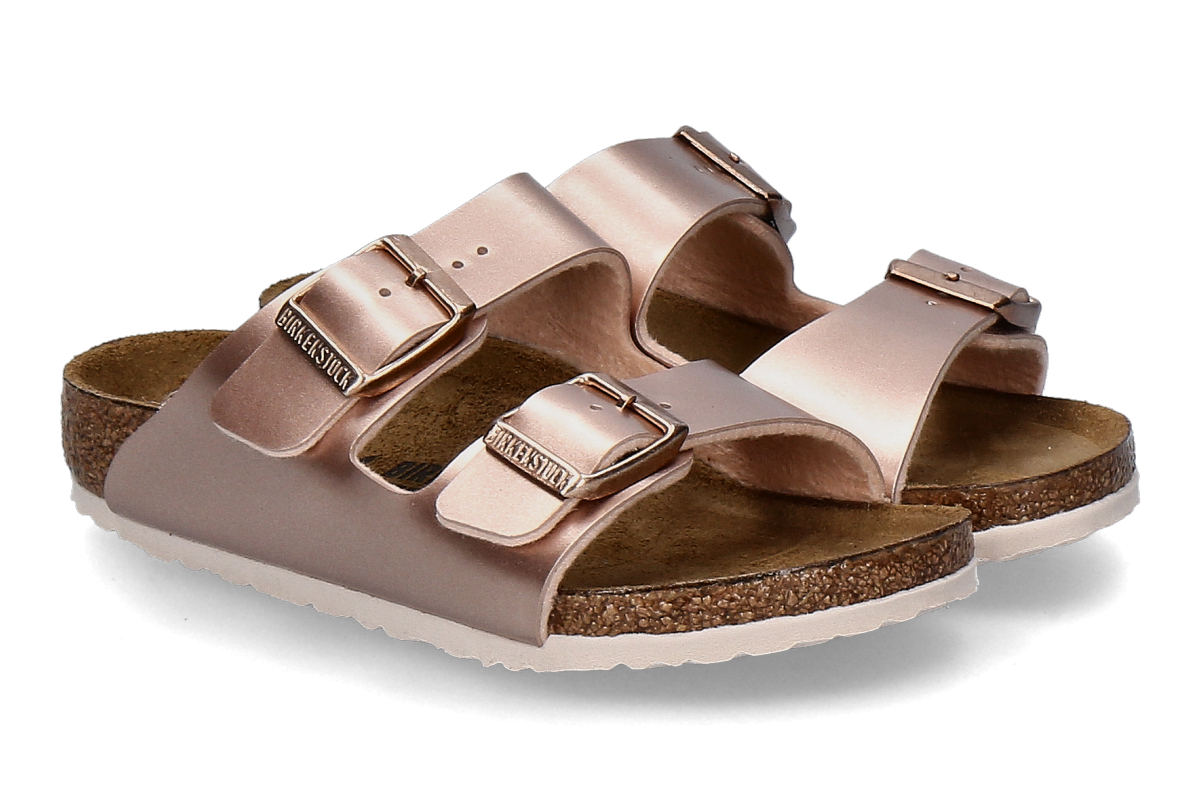 Birkenstock girls- mules ARIZONA BS II- pink metallic