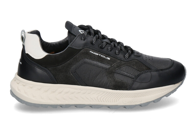 Ambitious men's sneaker 13393B NAPPA- schwarz