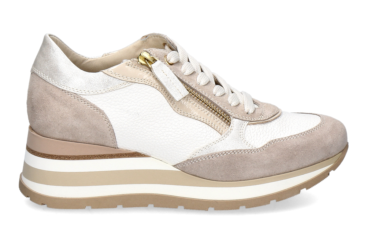 DLS Women's- Sneaker LUCIAN- farro-bianco/ beige-white