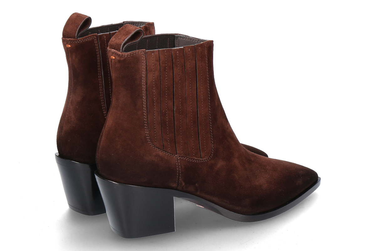 Santoni Damen Stiefelette GIO VELOURS brown_253300262_2 Santoni Damen Stiefelette GIO VELOURS brown_253300262_2
