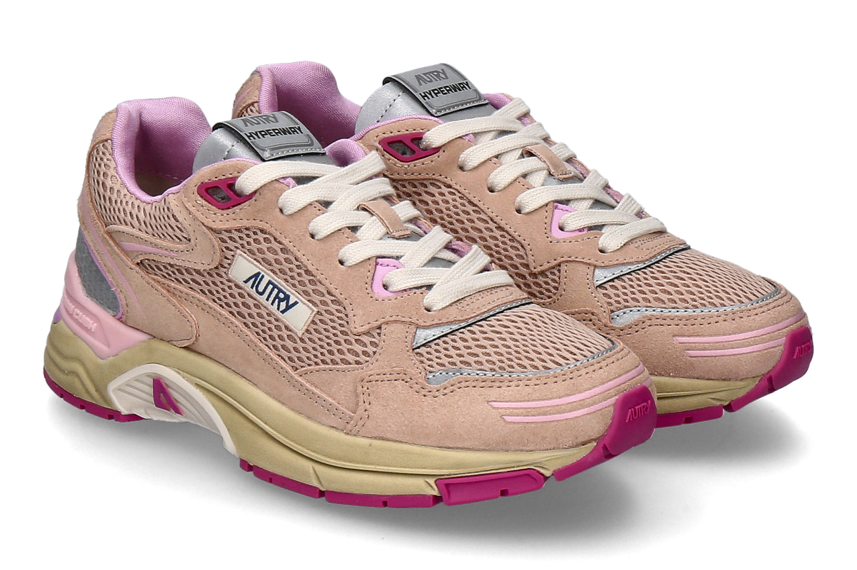 Autry women's- sneaker HYPERWAY LOW CI06- dolphin/ pink